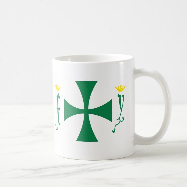 Mug Drapeau de Christophe Colomb (Droite)