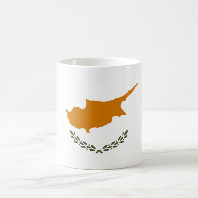 Mug Drapeau de Chypre (Centre)
