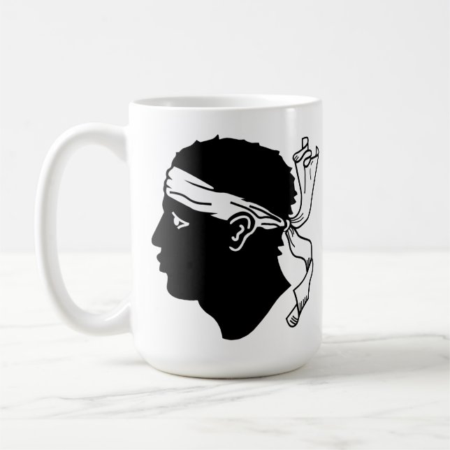 Mug Drapeau de Corse (Gauche)