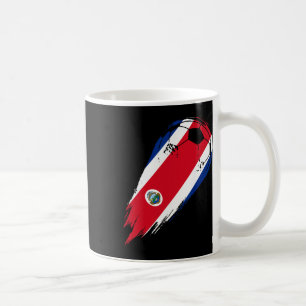 Mug Drapeau de Costa Rica de football