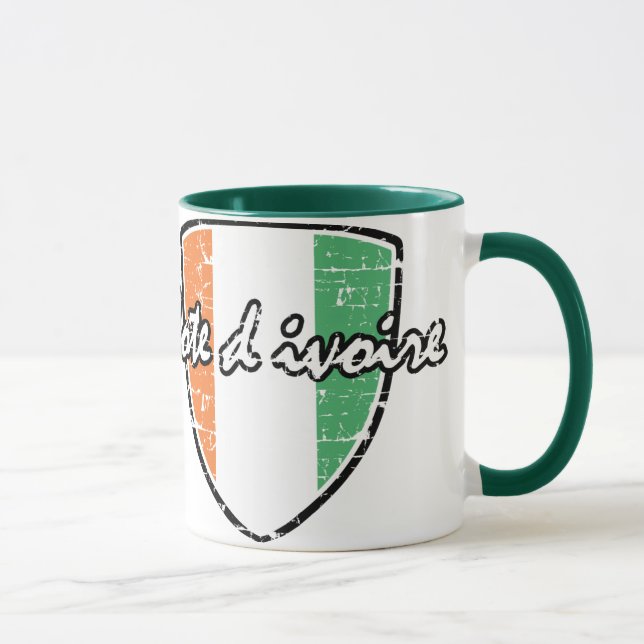 Mug Drapeau de Cote D Ivoire (Droite)
