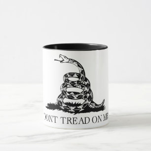 Mug Drapeau de crotale de Gadsden : Guerre révolutionn