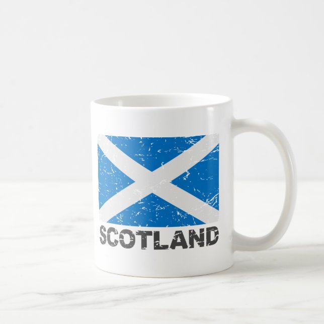Mug Drapeau de cru de l'Ecosse (Droite)