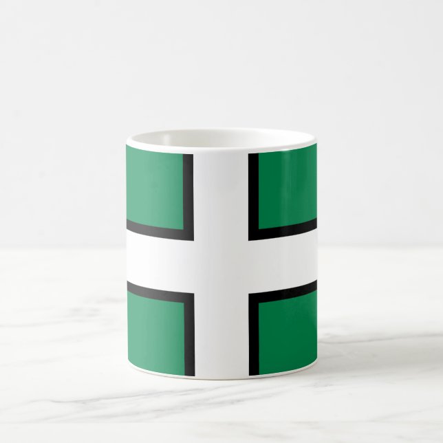 Mug Drapeau de Devon (comté du Royaume-Uni) (Centre)