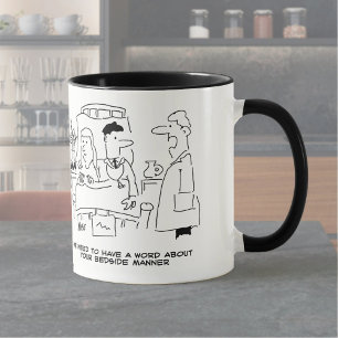 Mug Drapeau de docteur pas Médicale droit