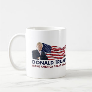 Mug Drapeau de Donald Trump USA