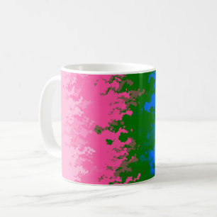 Mug Drapeau de fierté abstrait omniromantique tripant