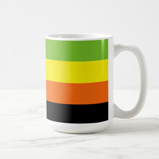 Mug Drapeau de fierté aromantique (Droite)