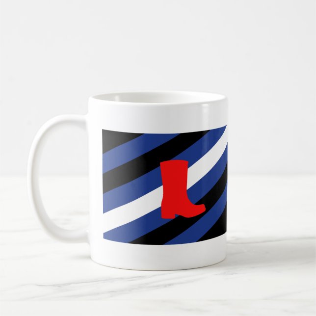 Mug Drapeau de fierté de bottes (Gauche)