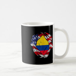 Mug Drapeau de fierté de Colombie Drapeau national col