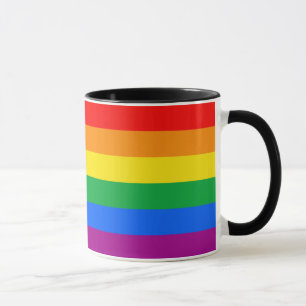 Mug Drapeau de fierté de LGBT/drapeau d'arc-en-ciel