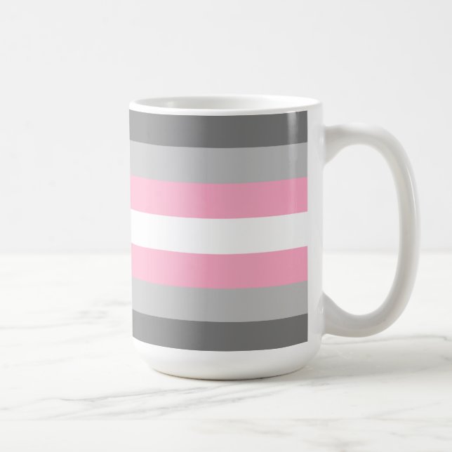 Mug Drapeau de fierté demifille (Droite)