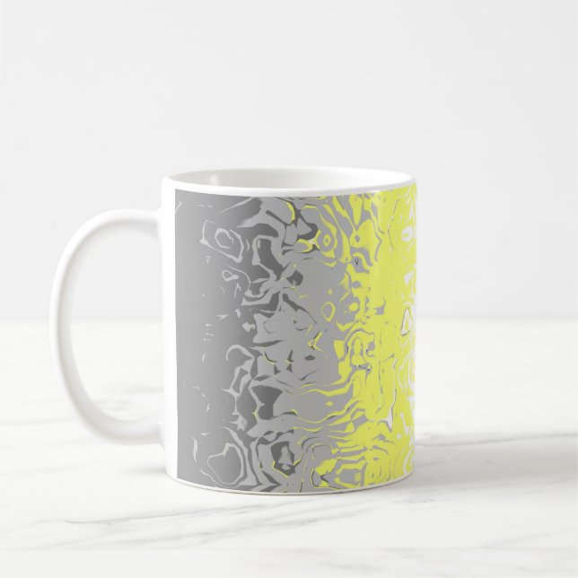 Mug Drapeau de fierté demigenre abstrait     (Gauche)