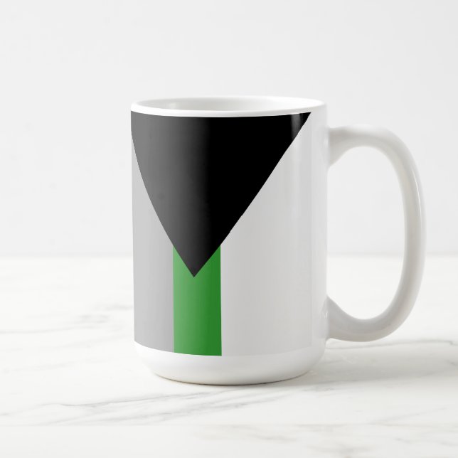 Mug Drapeau de fierté demiromantique (Droite)