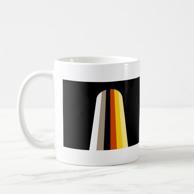 Mug Drapeau de fierté des cheveux longs (Gauche)