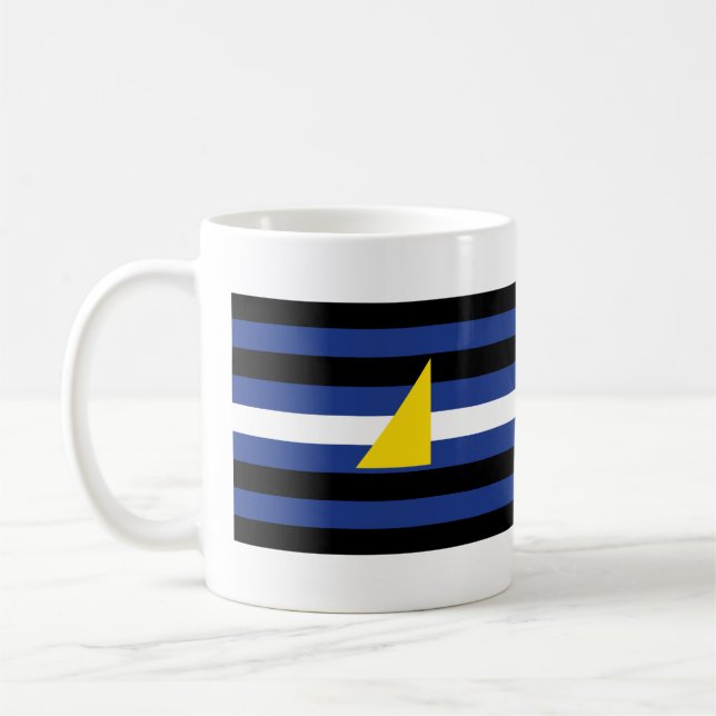 Mug Drapeau de fierté des sports aquatiques (Gauche)