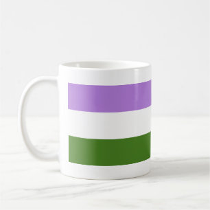 Mug Drapeau de fierté genderqueer