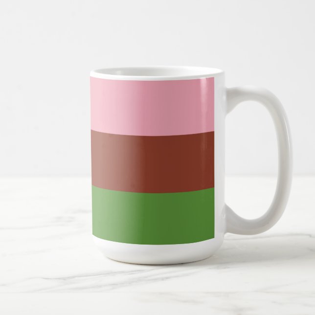 Mug Drapeau de fierté gynosexuel (Droite)