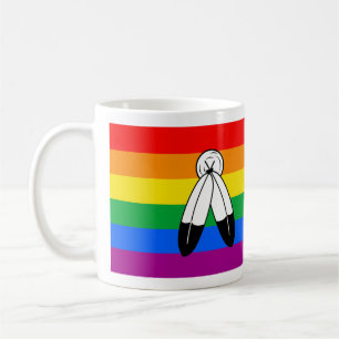 Mug Drapeau de fierté LGBTQ+ bispirituel