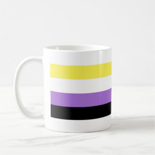 Mug Drapeau de fierté non binaire