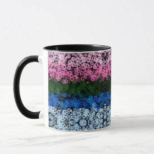 Mug Drapeau de fierté Omniromantique Fleuris Mignon Ré