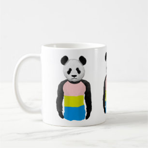 Mug Drapeau de fierté Pansexexuel Panda Bear