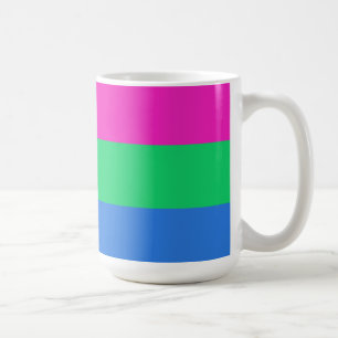 Mug Drapeau de fierté polysexuelle