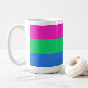 Mug Drapeau de fierté polysexuelle