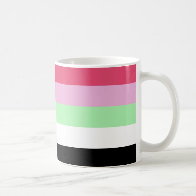 Mug Drapeau de fierté récipromantique (Droite)