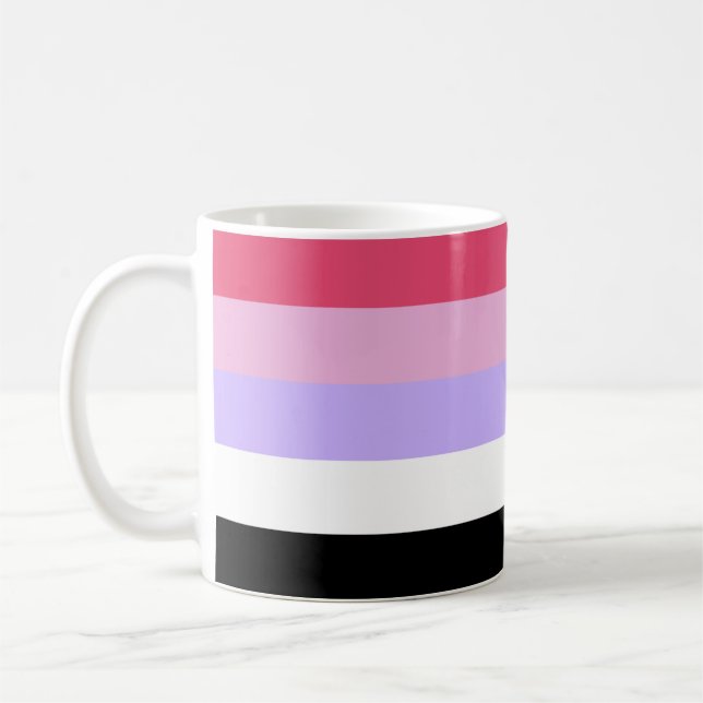 Mug Drapeau de fierté Reciprosexuel (Gauche)