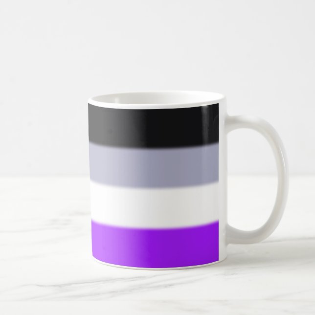 Mug Drapeau de fierté sexuelle tombée (Droite)