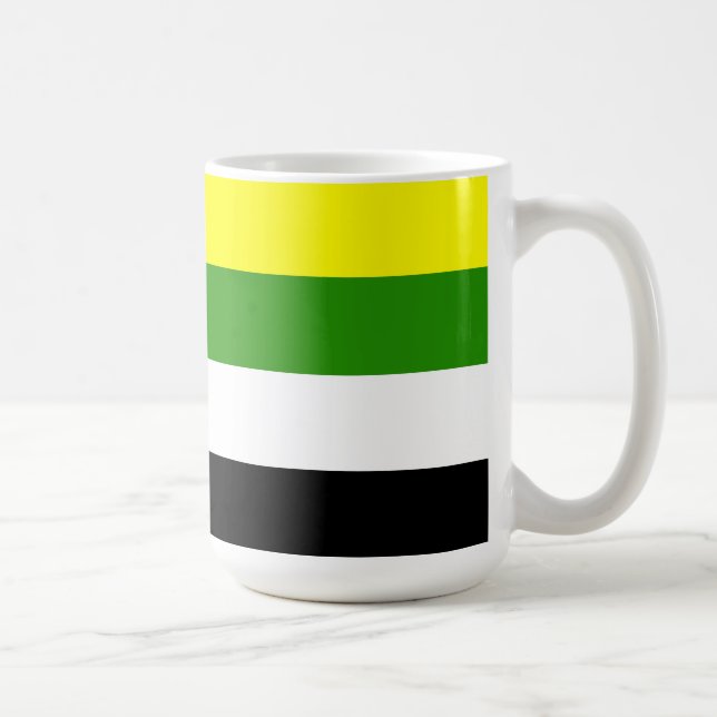 Mug Drapeau de fierté skoliosexuel (Droite)