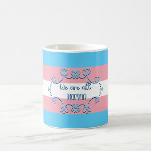 Mug Drapeau de Fierté Transgenre Nous sommes tous