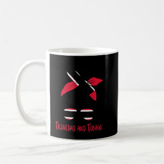 Mug Drapeau de fille trinidadienne de Trinité et tobag