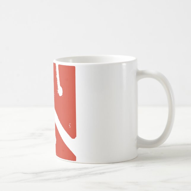 Mug drapeau de flèche de caverne (Droite)