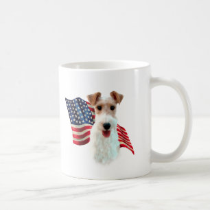 Mug Drapeau de Fox Terrier de fil