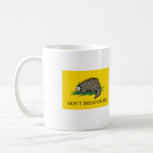 Mug Drapeau de Gauchiste - Ne Marchez pas sur Moi - -