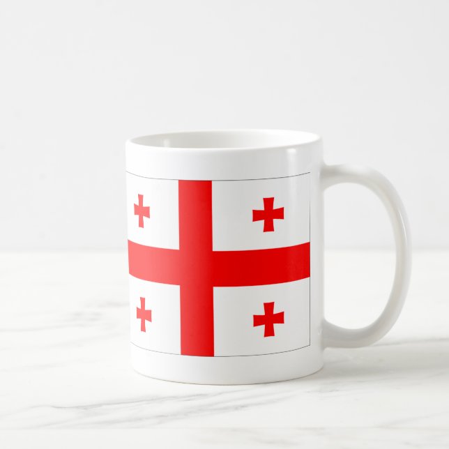 Mug Drapeau de Géorgie (Droite)