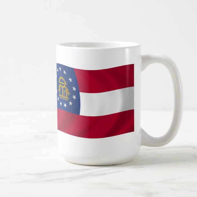 Mug Drapeau de Géorgie (Droite)
