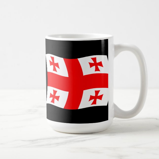Mug Drapeau de Géorgie (Droite)