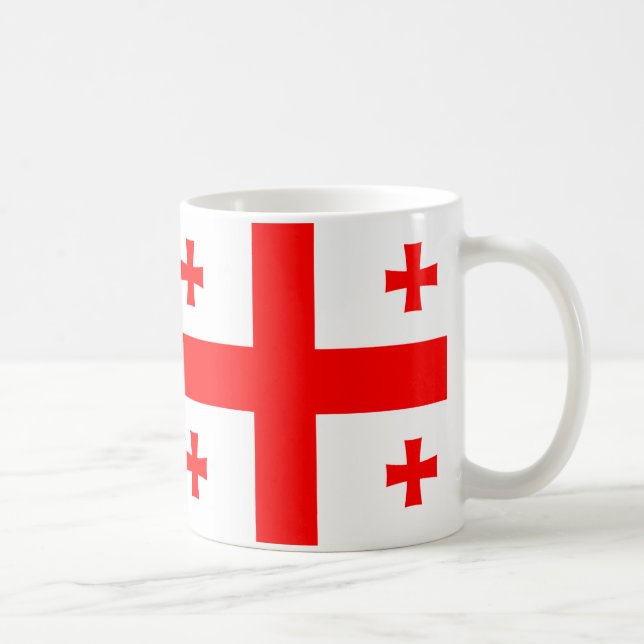 Mug Drapeau de Géorgie en céramique Musique (Droite)
