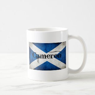 Mug drapeau de grunge de Cameron