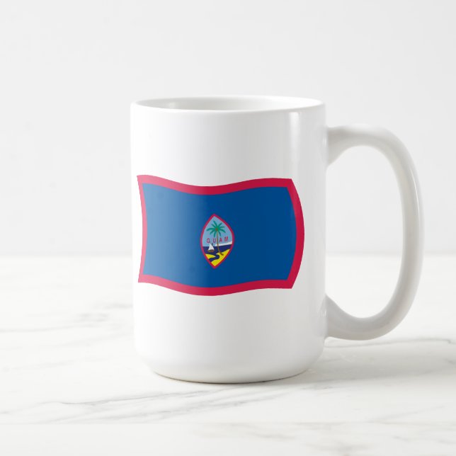 Mug Drapeau de Guam (Droite)