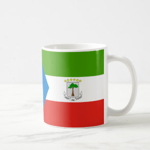 Mug Drapeau de Guinée équatoriale en céramique Musique