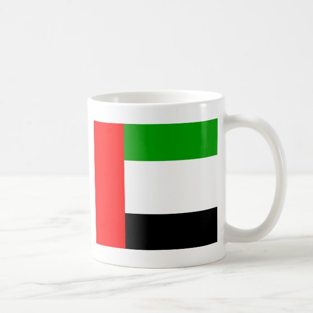 Mug Drapeau de haute qualité d'émirats arabes (Droite)