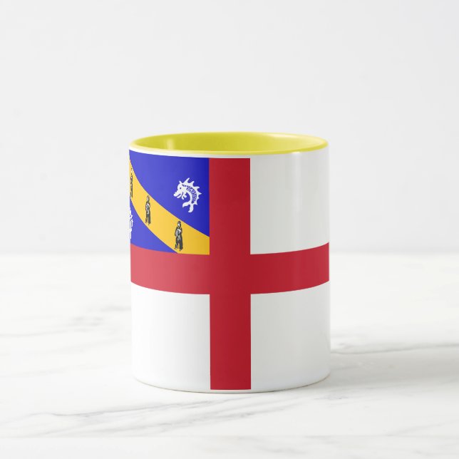 Mug Drapeau de Herm (Centre)