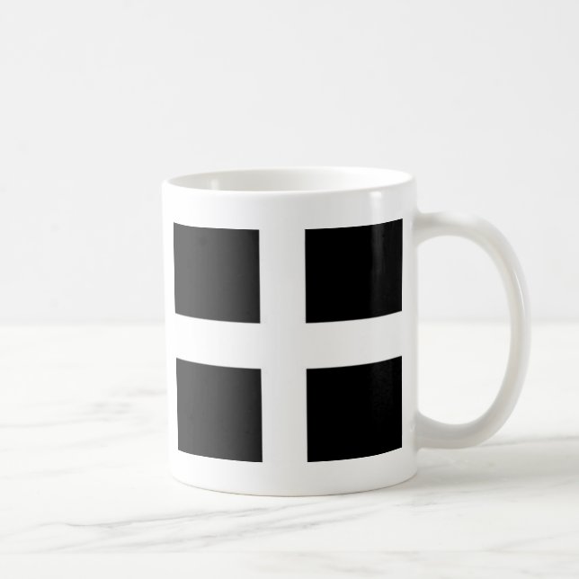 Mug drapeau de kernow des Cornouailles de cornishslang (Droite)