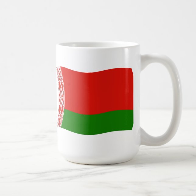 Mug Drapeau de la Biélorussie (Droite)