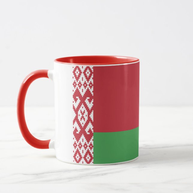 Mug drapeau de la Biélorussie (Gauche)