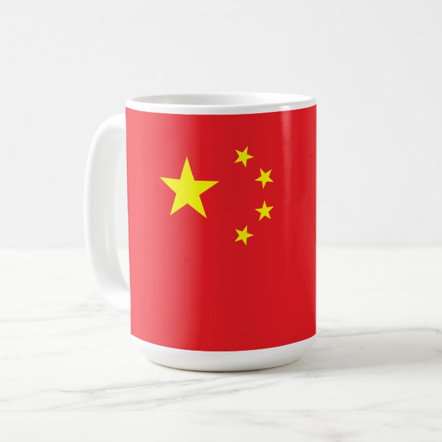 Mug Drapeau de la Chine (Devant gauche)